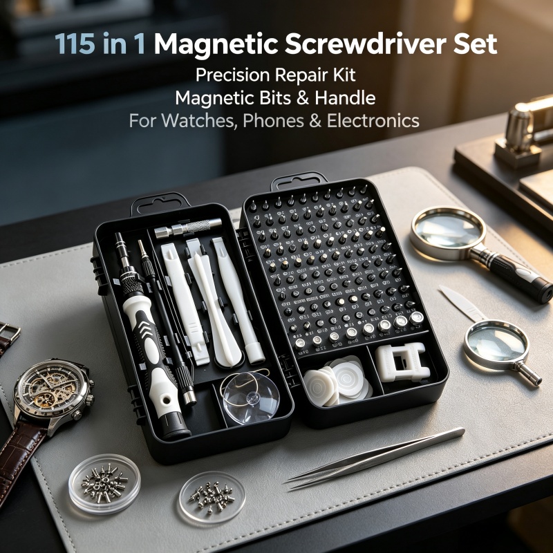 Electronic Repair Tutorial - Set di Cacciaviti di Precisione 115-in-1,