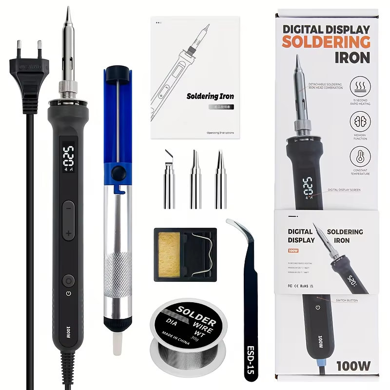 Electronic Repair Tutorial - Kit Saldatore Digitale 100W con Temperatura