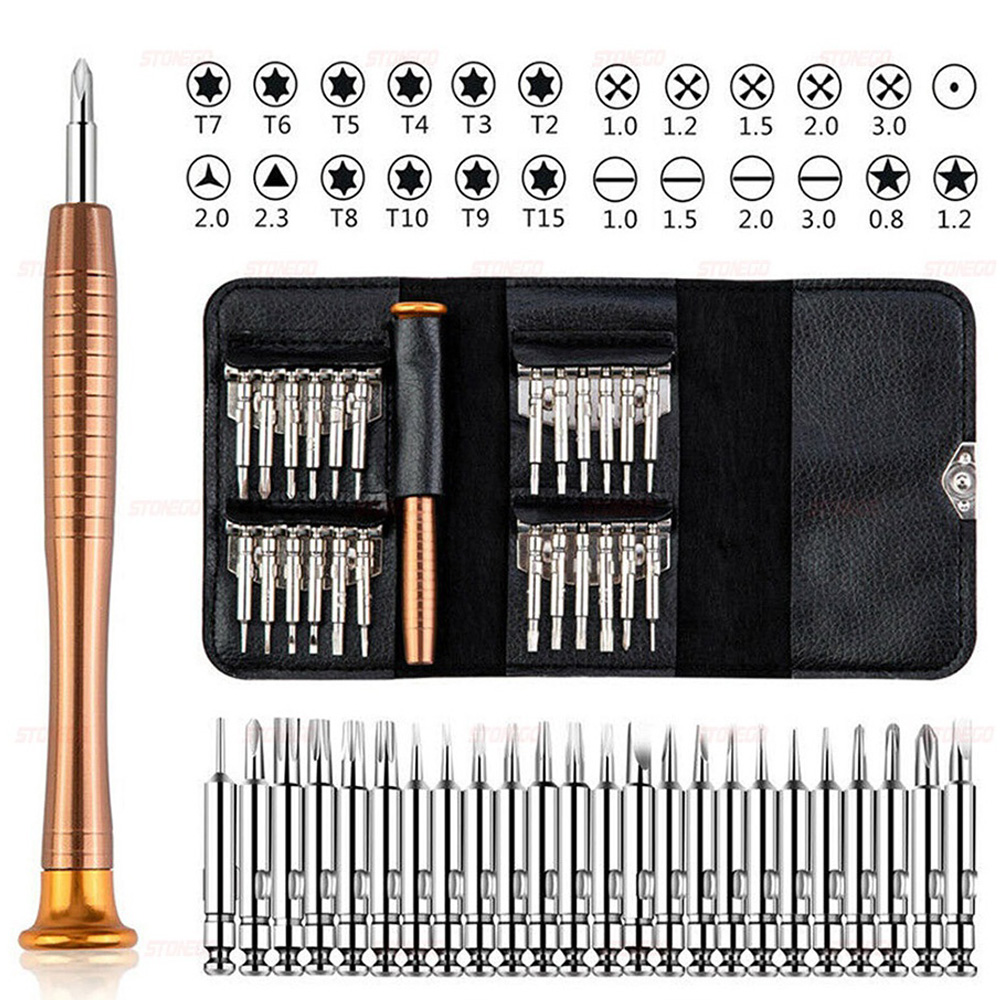 Electronic Repair Tutorial - Set di Cacciaviti di Precisione 25