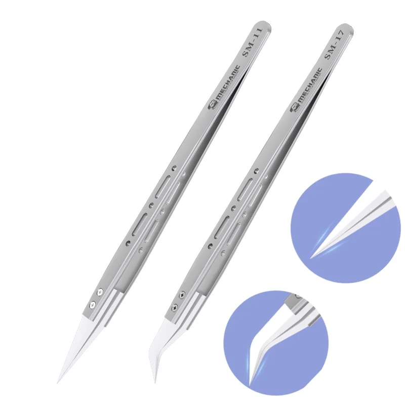 Pinzette meccaniche in ceramic - Electronic Repair Tutorial recensione e prezzo
