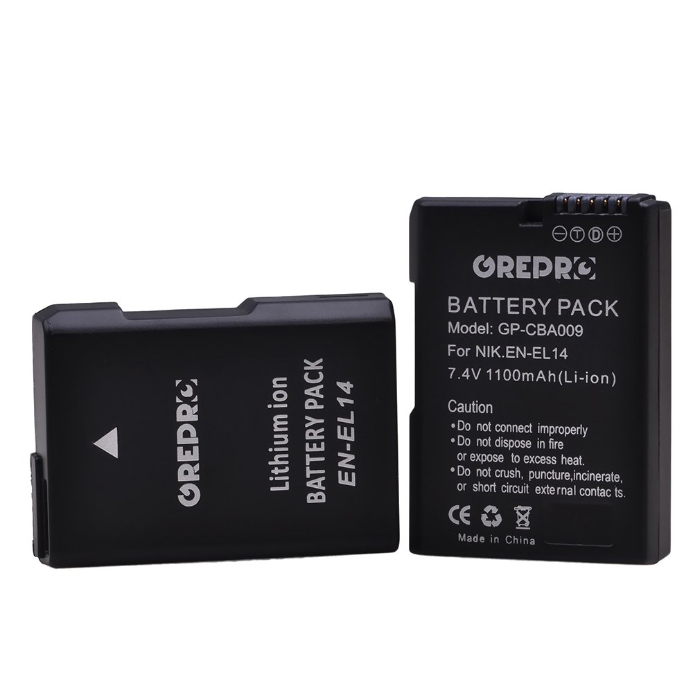 Batteria EN-EL14 EN EL14 con d - Nikon Camera D3500 recensione e prezzo
