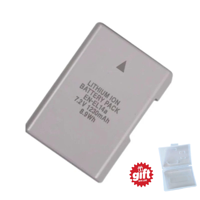 Batteria per fotocamera EN‑EL1 - Nikon Camera D3500 recensione e prezzo