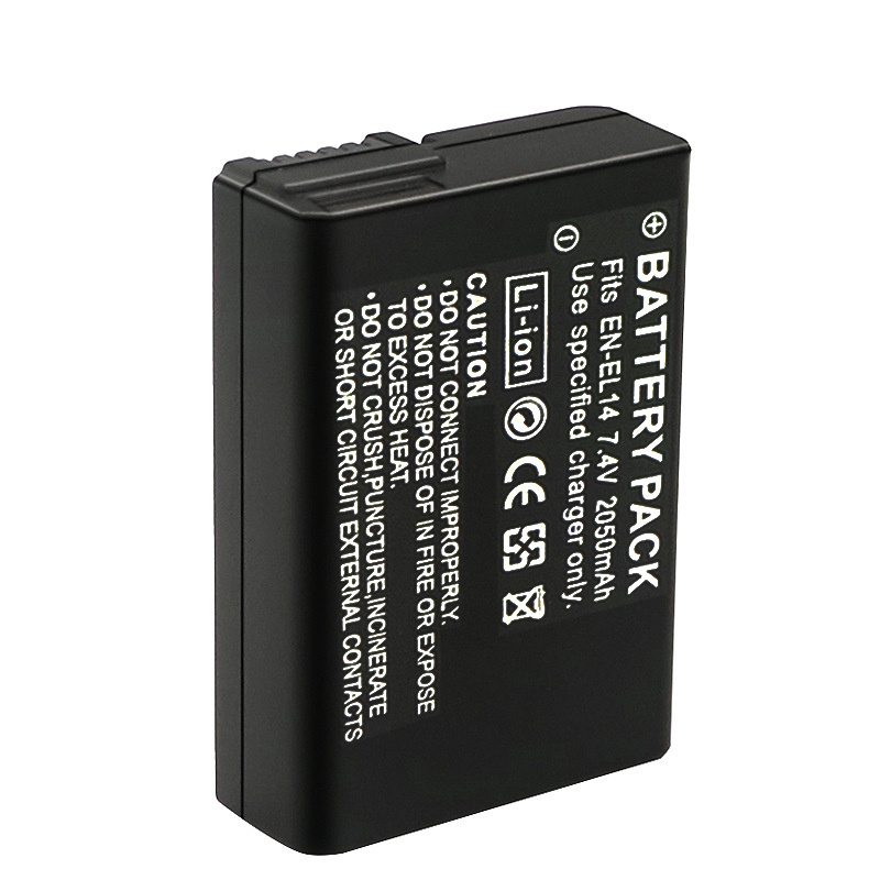 2050mah EN-EL14a EL14 BATTERIA - Nikon Camera D3500 recensione e prezzo