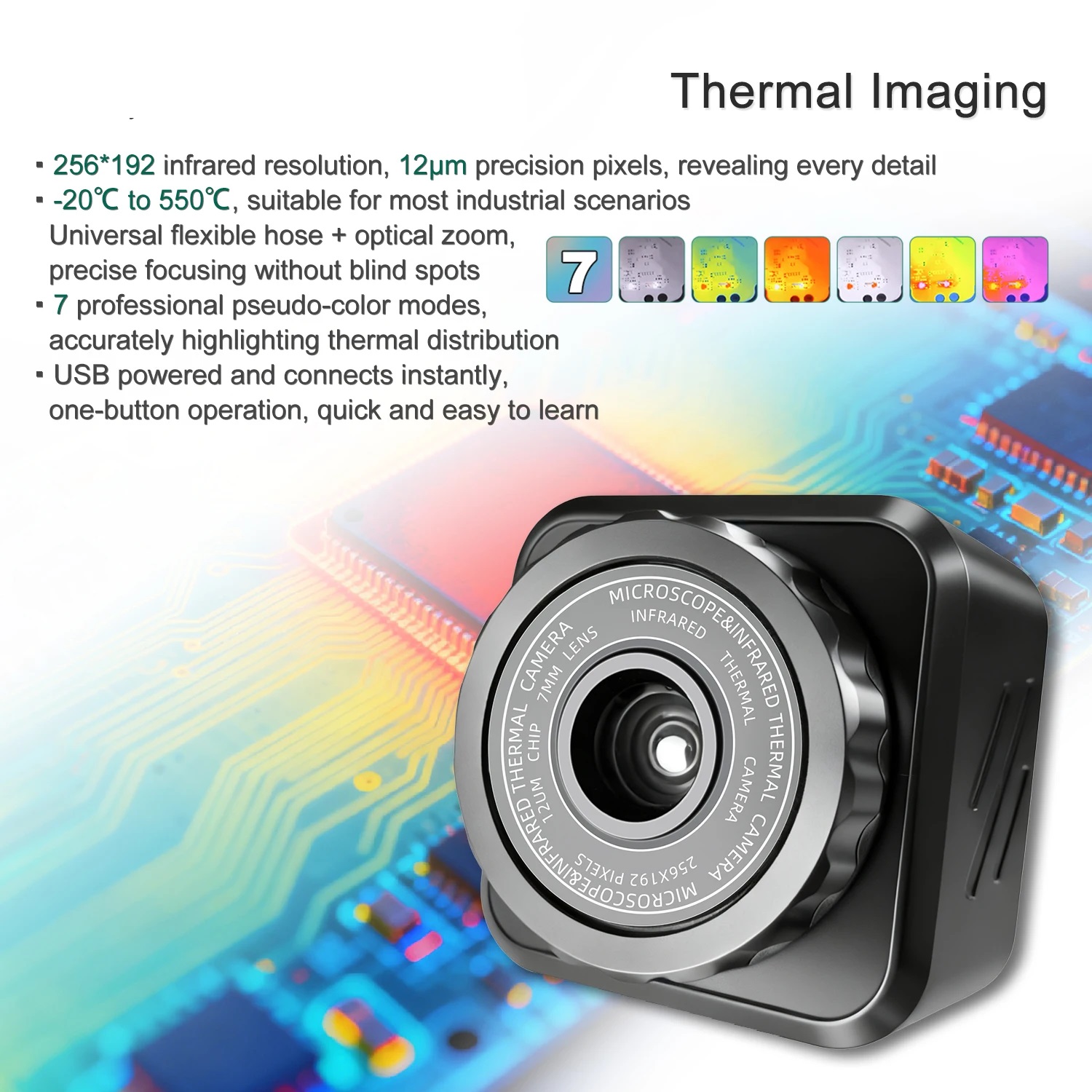 Termocamera YIZHAN 256*192 Pix - Electronic Repairing recensione e prezzo